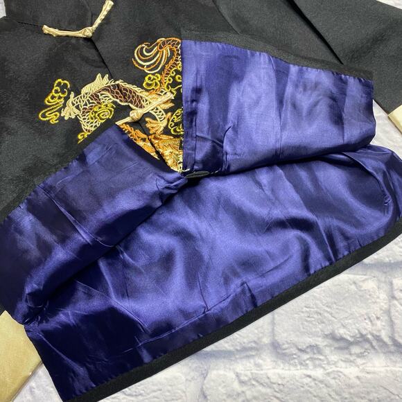 Traditional Asian Dragon Embroidery Kung Fu Outfit - Picture 5 of 6